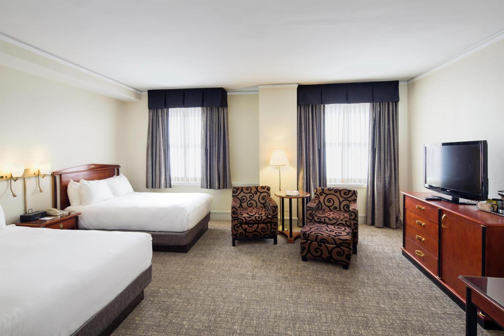 Double Room Two Double Beds Disability or Hearing Accessible