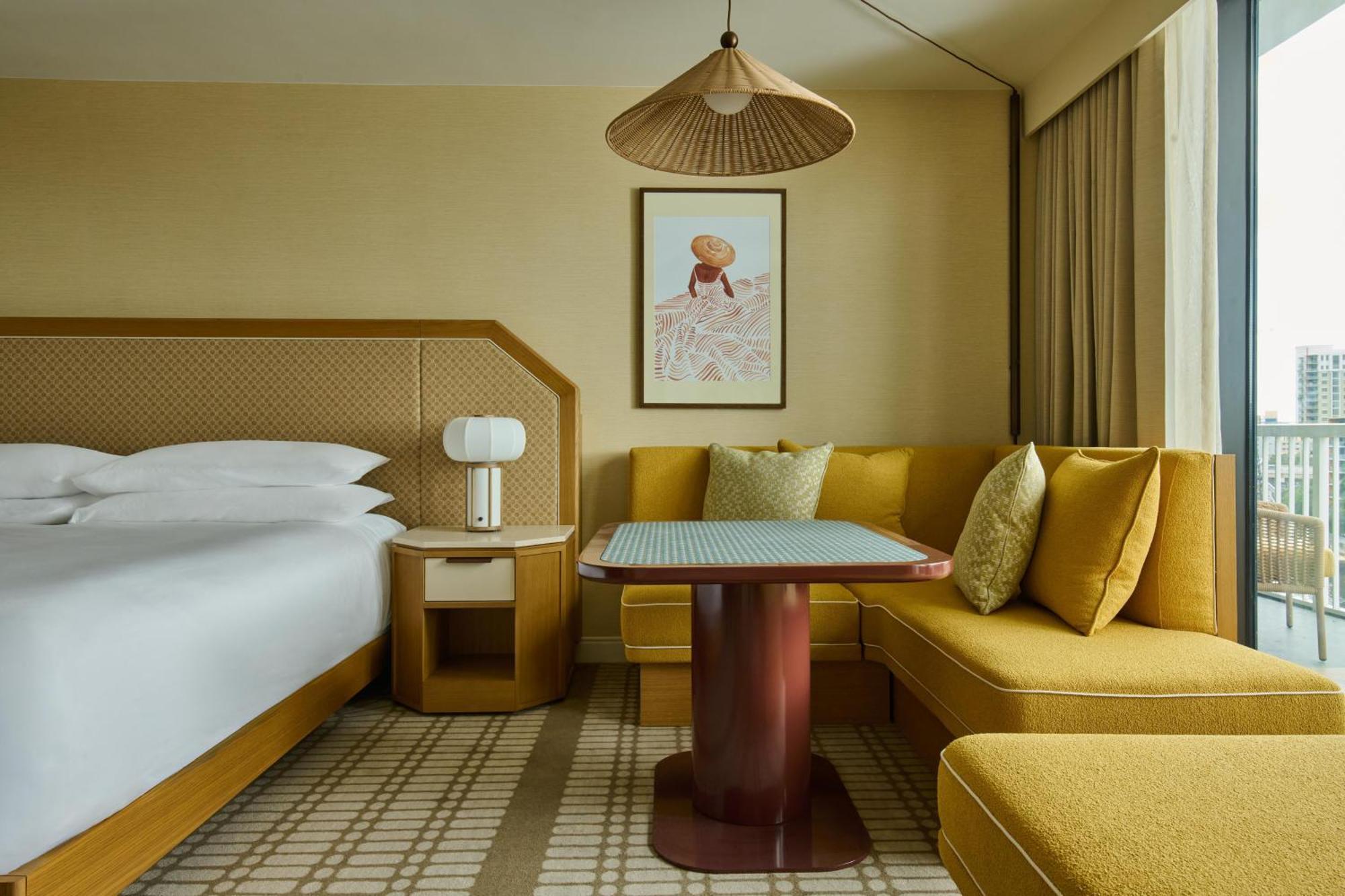 King Room with Sofa Bed and Balcony
