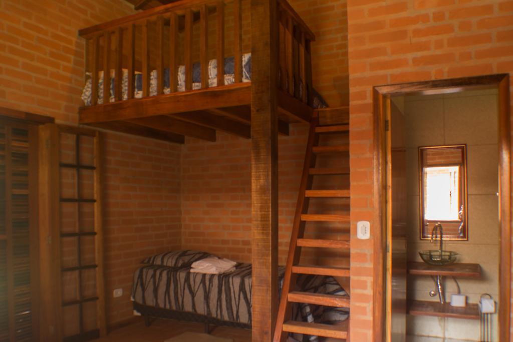 Chalet fireplace without bathtub