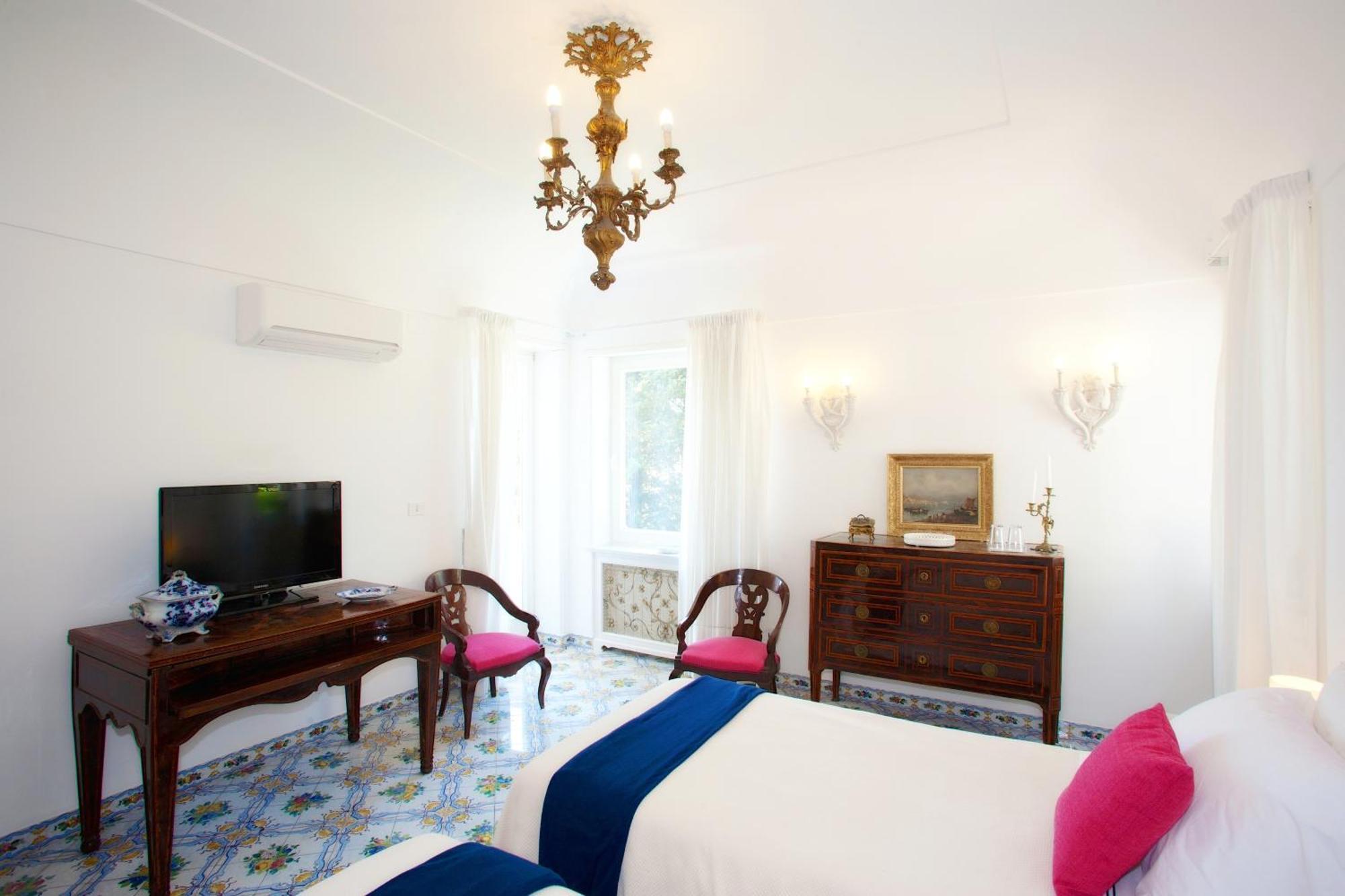 Large Double Room Balcony Partial Sea View