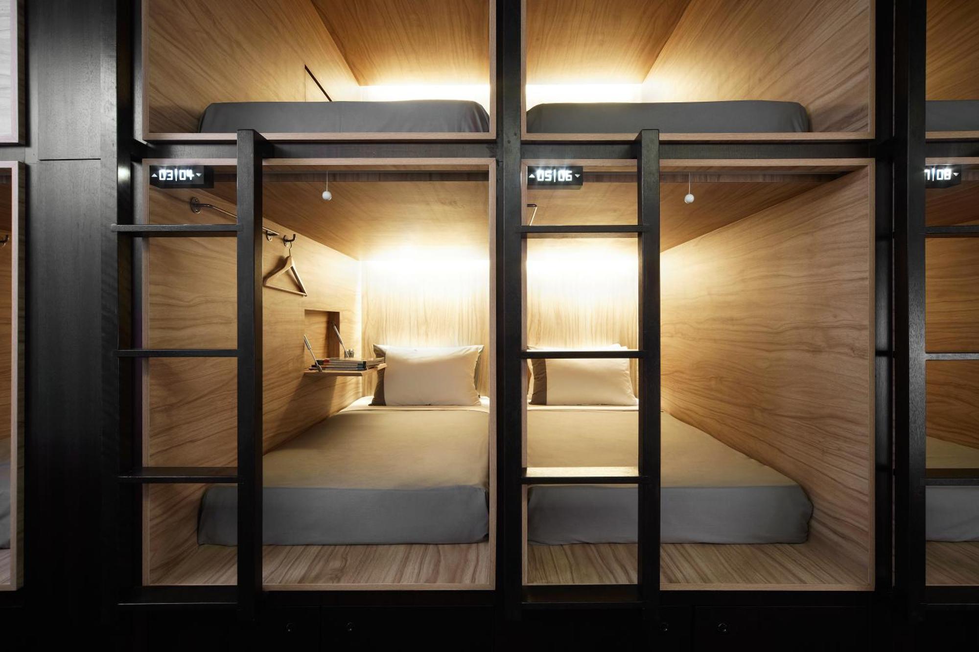 Single Pod Mixed Dormitory Front Entry
