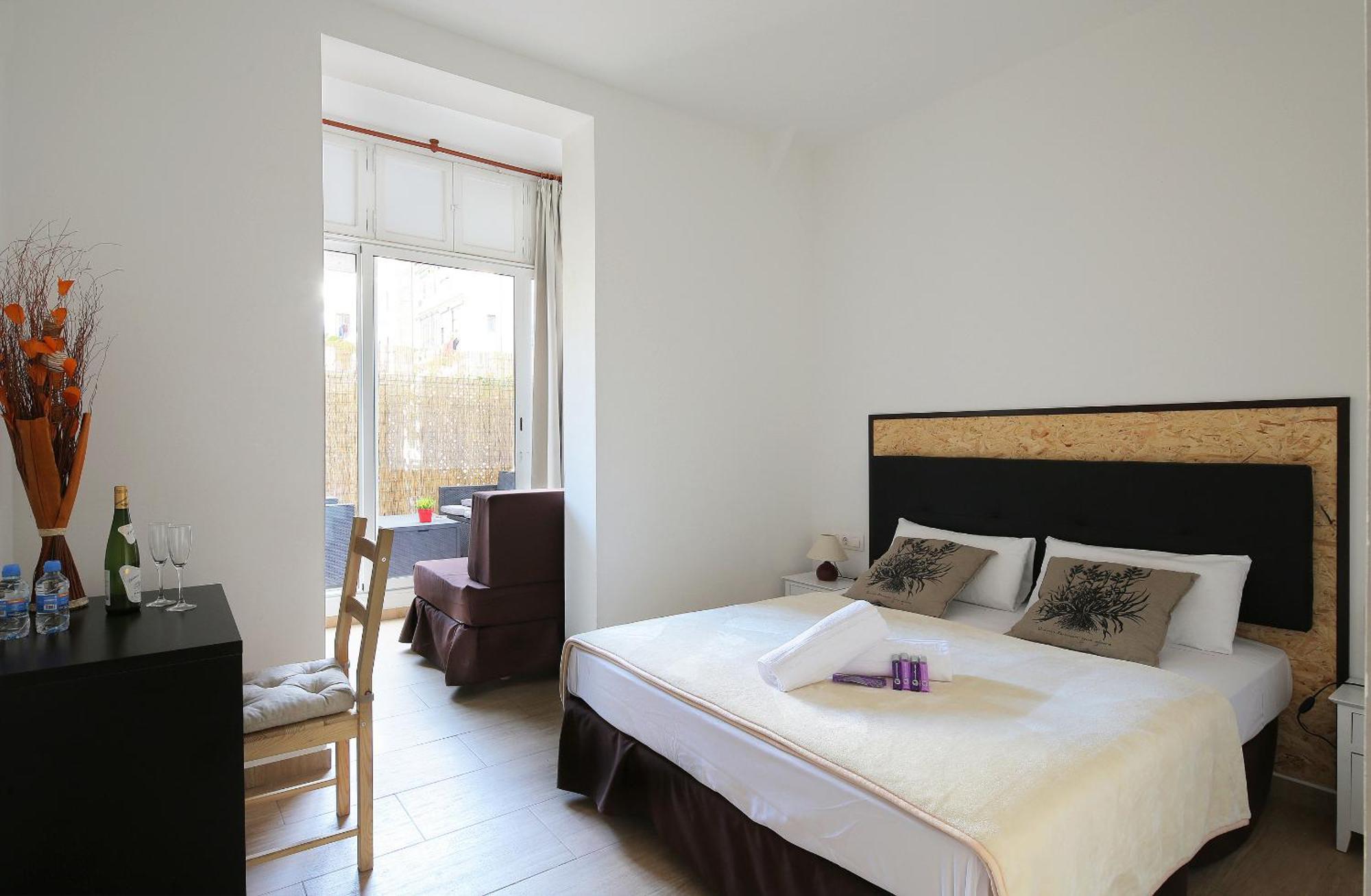 Doppelzimmer mit Terrasse