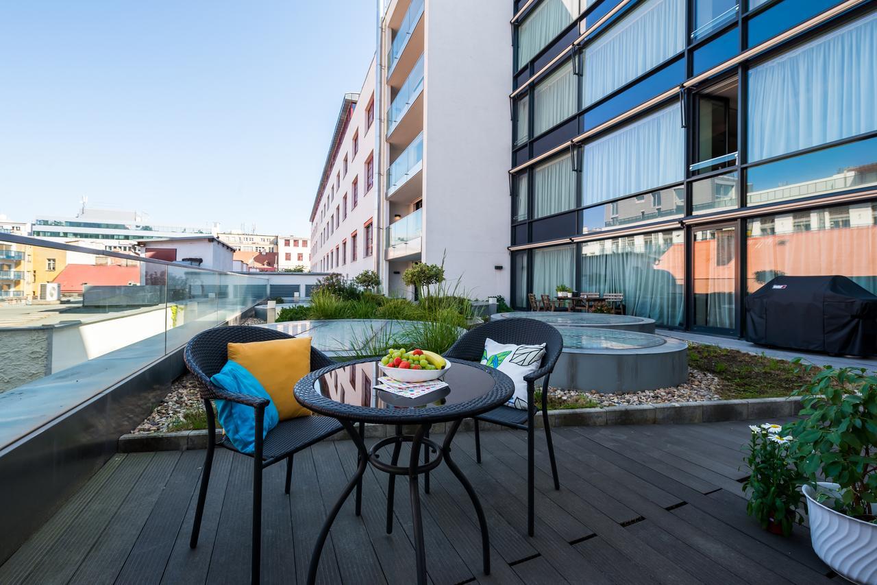 Apartamento con terraza