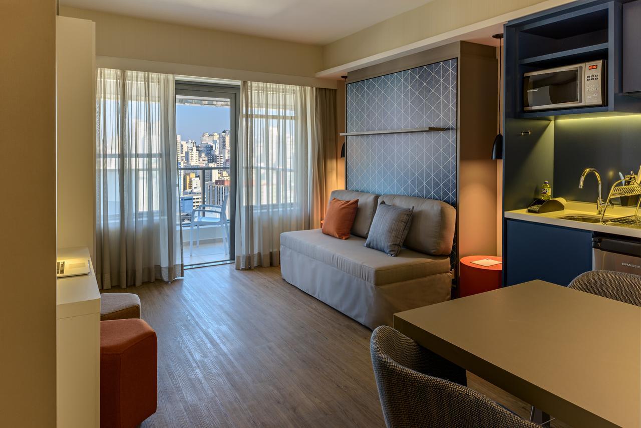 Apartamento superior com cama embutida