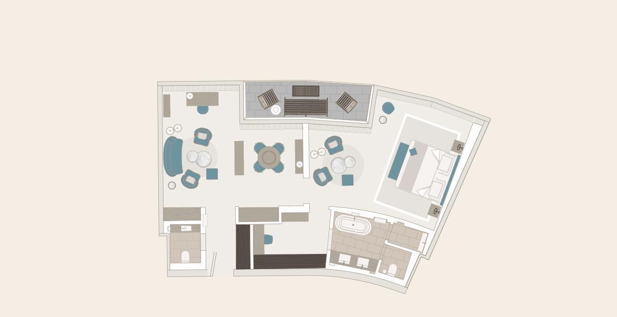 Deluxe Doppelzimmer mit Balkon