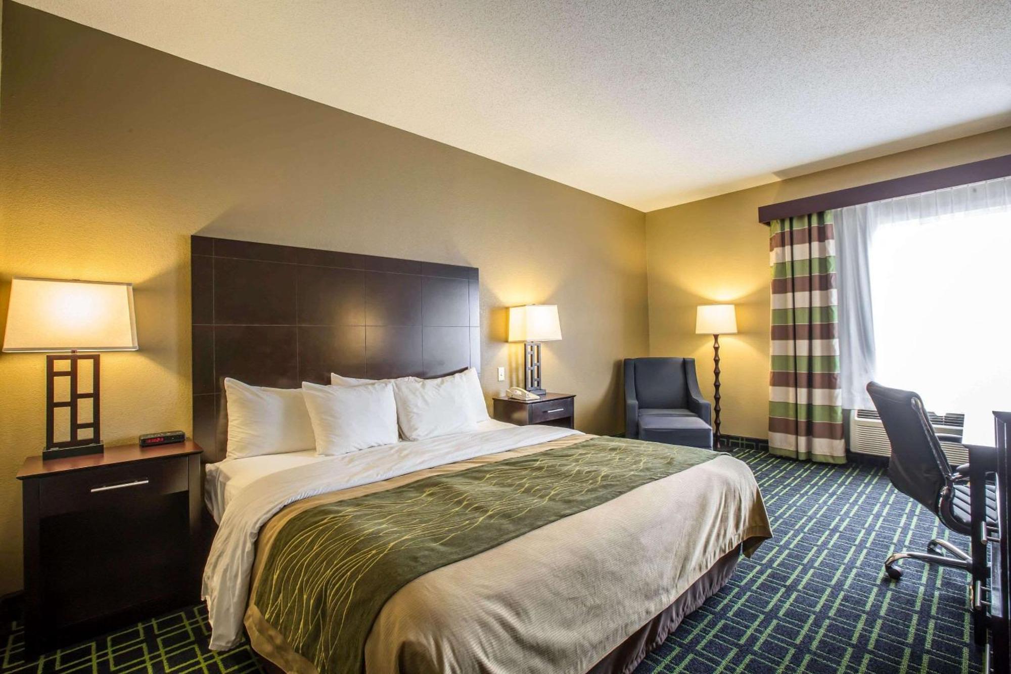 King Room with Roll-In Shower - Accessible/Non-Smoking