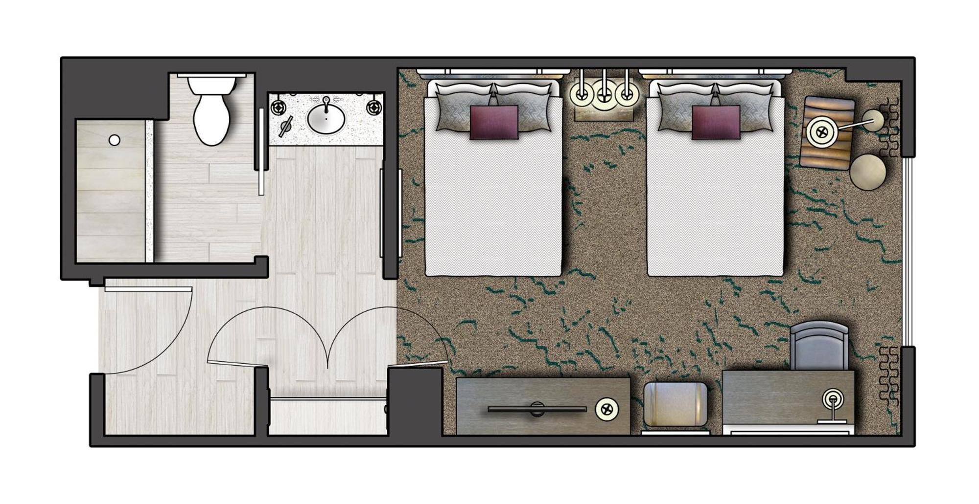 Standard View Room (Includes FREE^ Universal Express Unlimited)