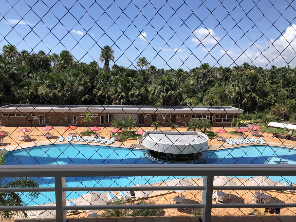 Apartamento com Vista da Piscina