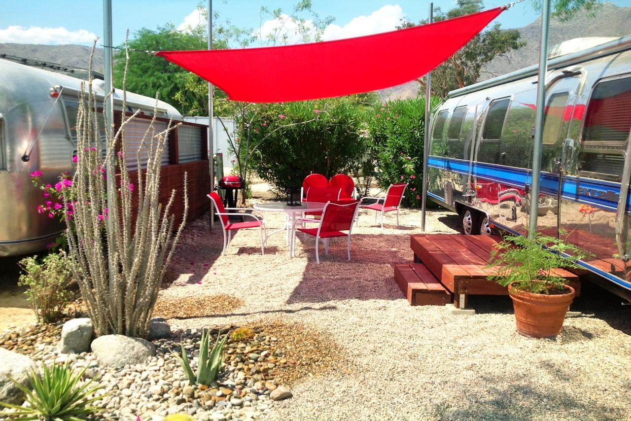 Vintage Airstream Queen Bed