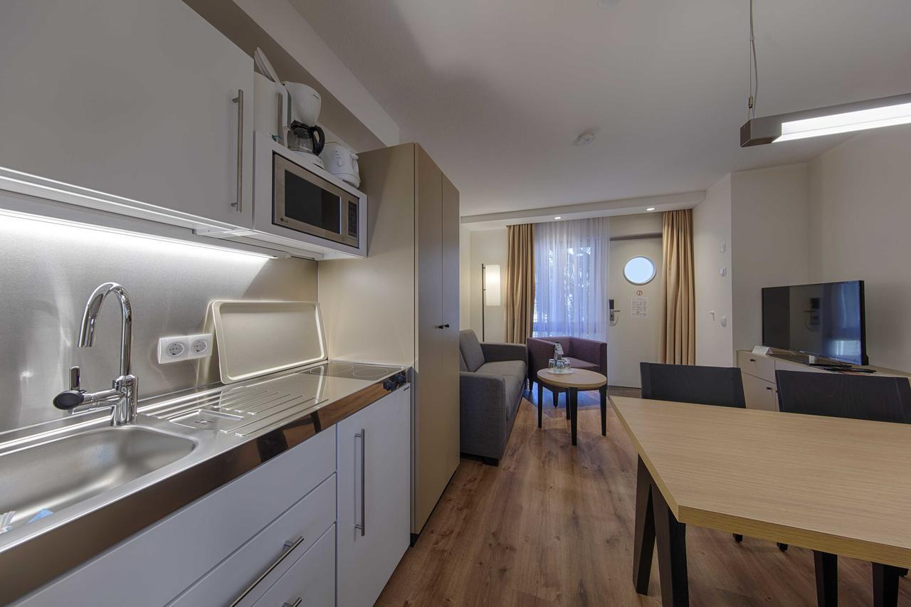 Ferienwohnung mit 1 Schlafzimmer, 30 m², Seeseite/Mittelreihe