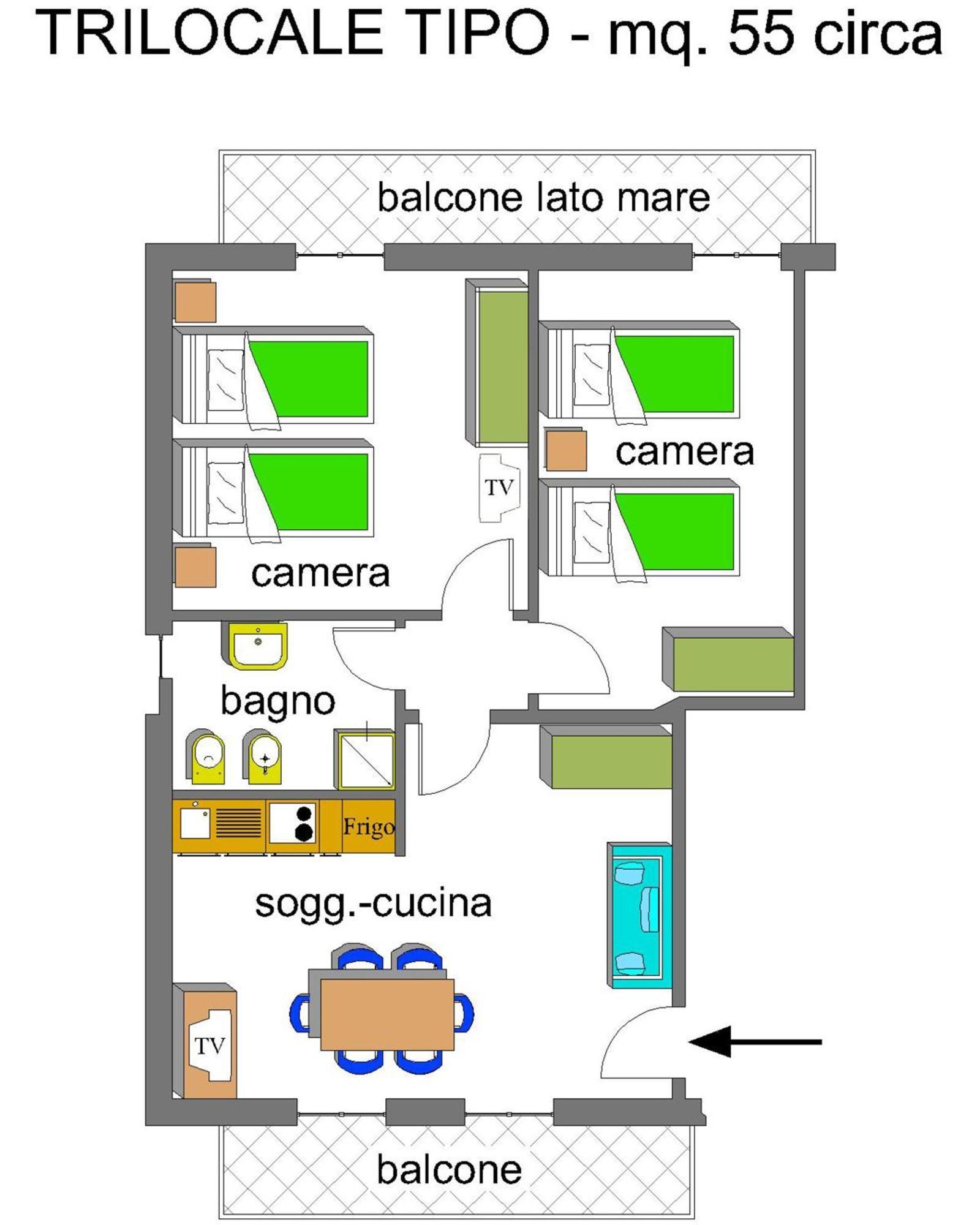 Two-Bedroom Apartment