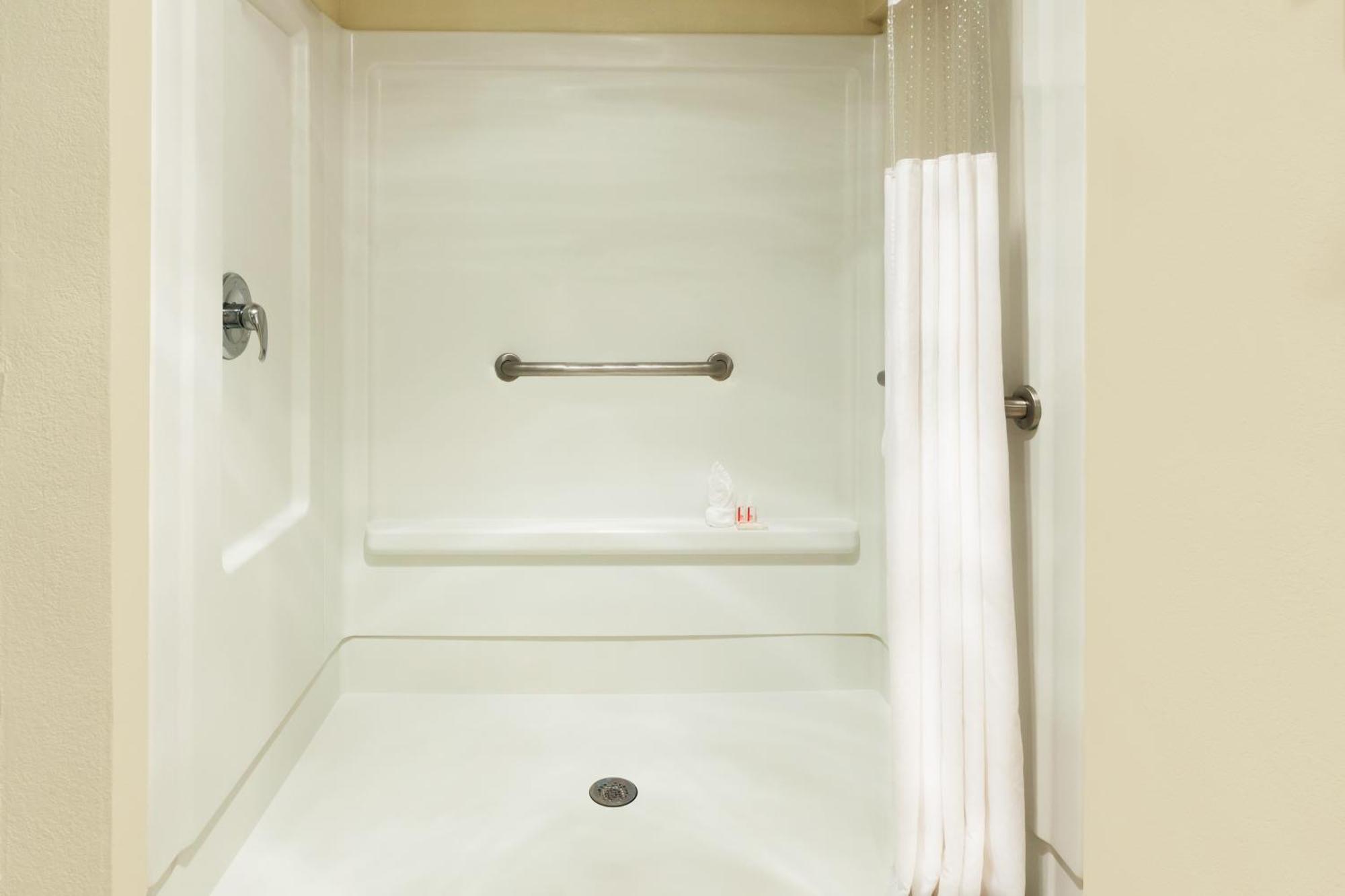 Queen Room Two Queen Beds Roll Shower Mobility or Hearing Accessible Non-Smoking