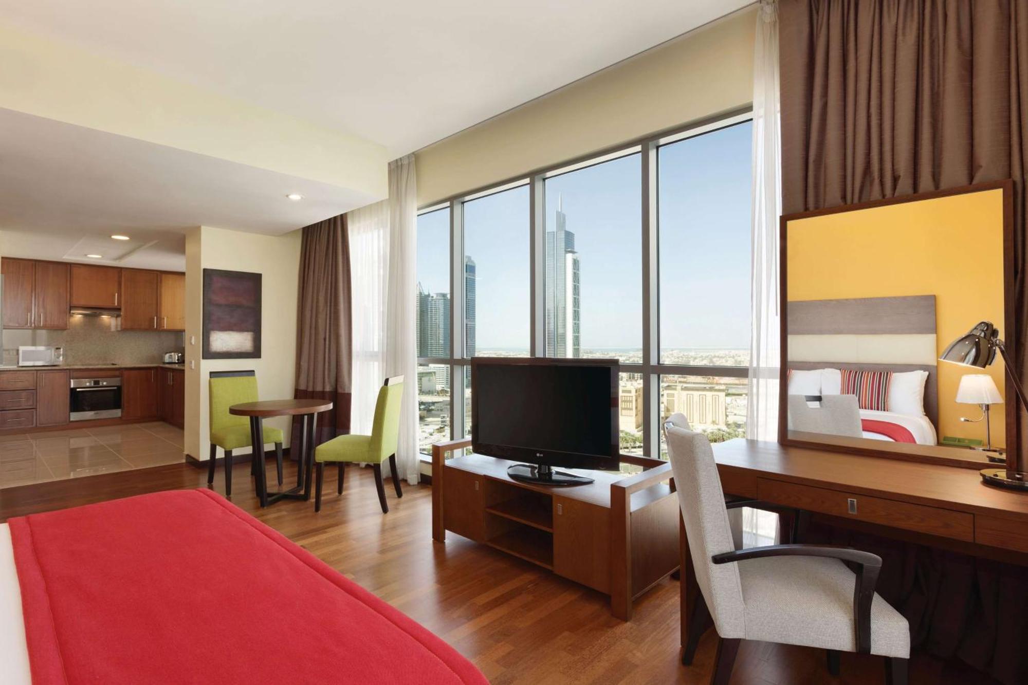 Estúdio Premium com Cama King-size, Vista do Burj Khalifa/Fonte e Transfer Grátis para a Kite Beach, o Dubai Mall e a Estação de Metrô - Não Fumantes