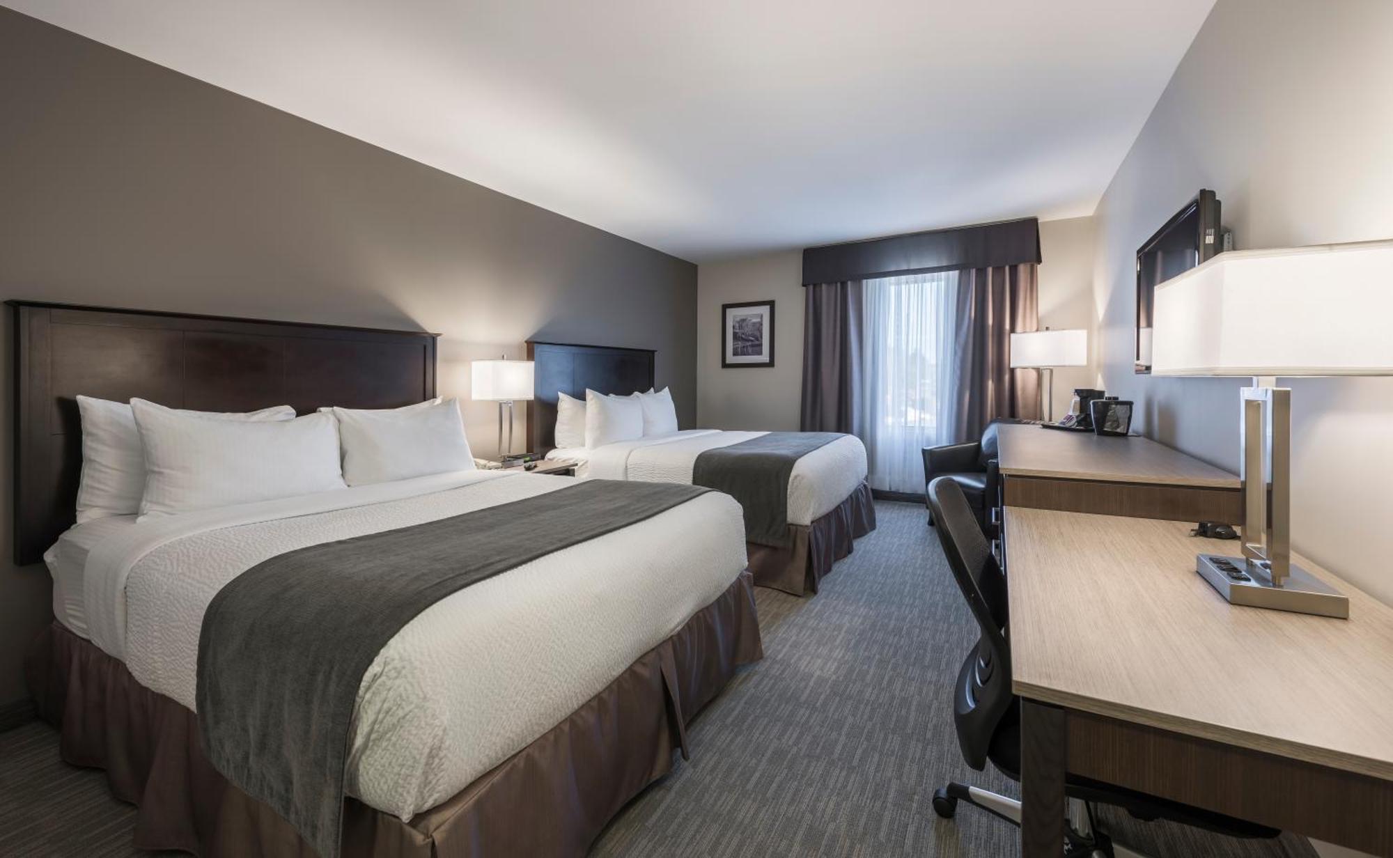 Chambre avec 2 Lits Queen-Size - Accessible aux Personnes à Mobilité Réduite - Non-Fumeurs