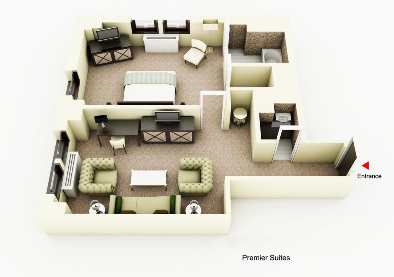 Premier One Bedroom Suite King Bed