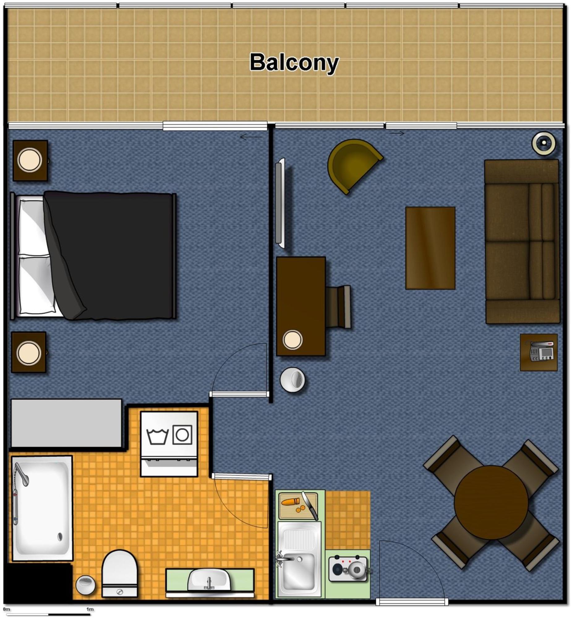 One-Bedroom Apartment