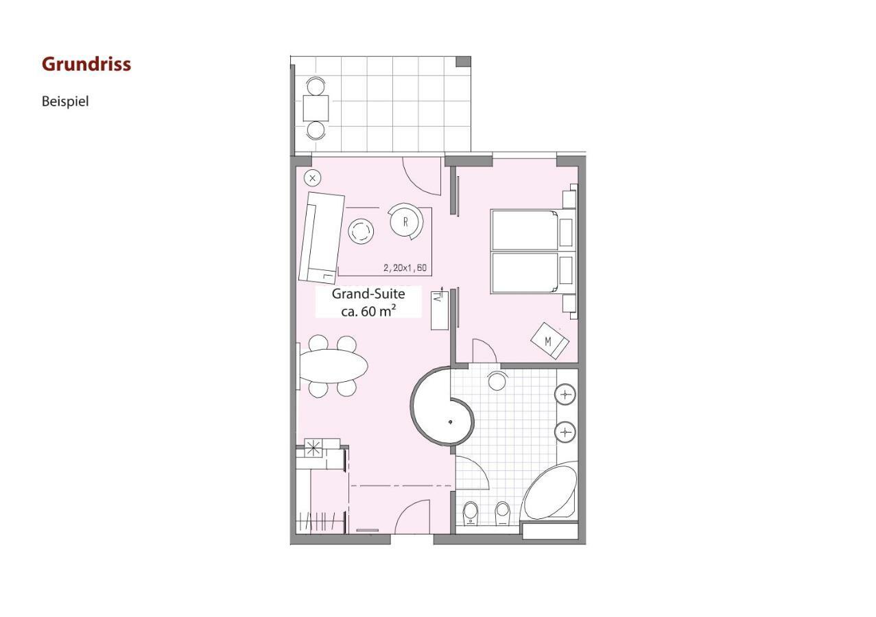 Junior Suite (uitzicht op Caracalla)