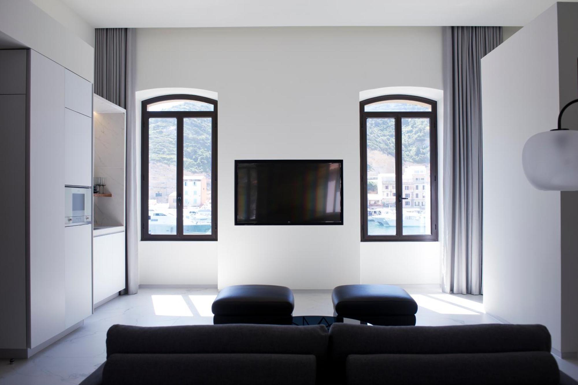 Master Suite Vue sur Port