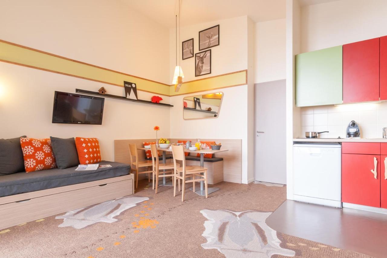 Appartement 1 Chambre avec Alcôve et Vue Dégagée sur Montagne (7 Personnes)