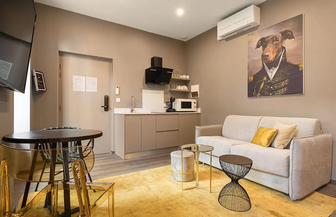 Legend Majestic - Parking Privé GRATUIT- Climatisation - Gare - Centre Ville-1