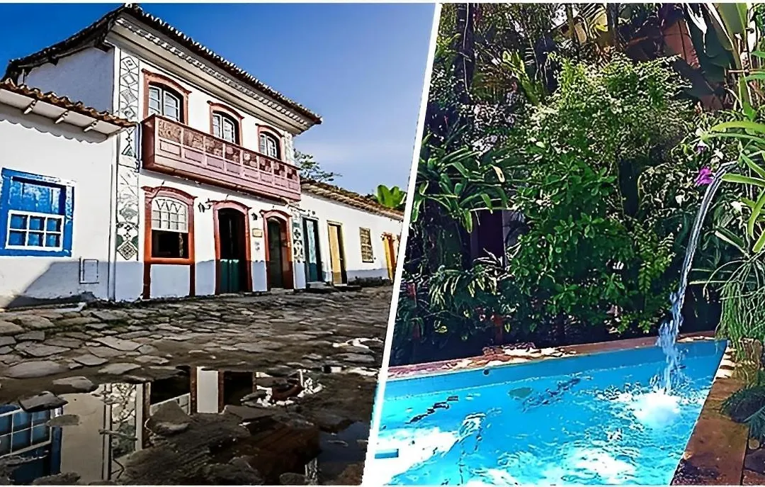 Pousada Arte Colonial - Casarão Histórico do Séc XVIII - Lancha Própria-1