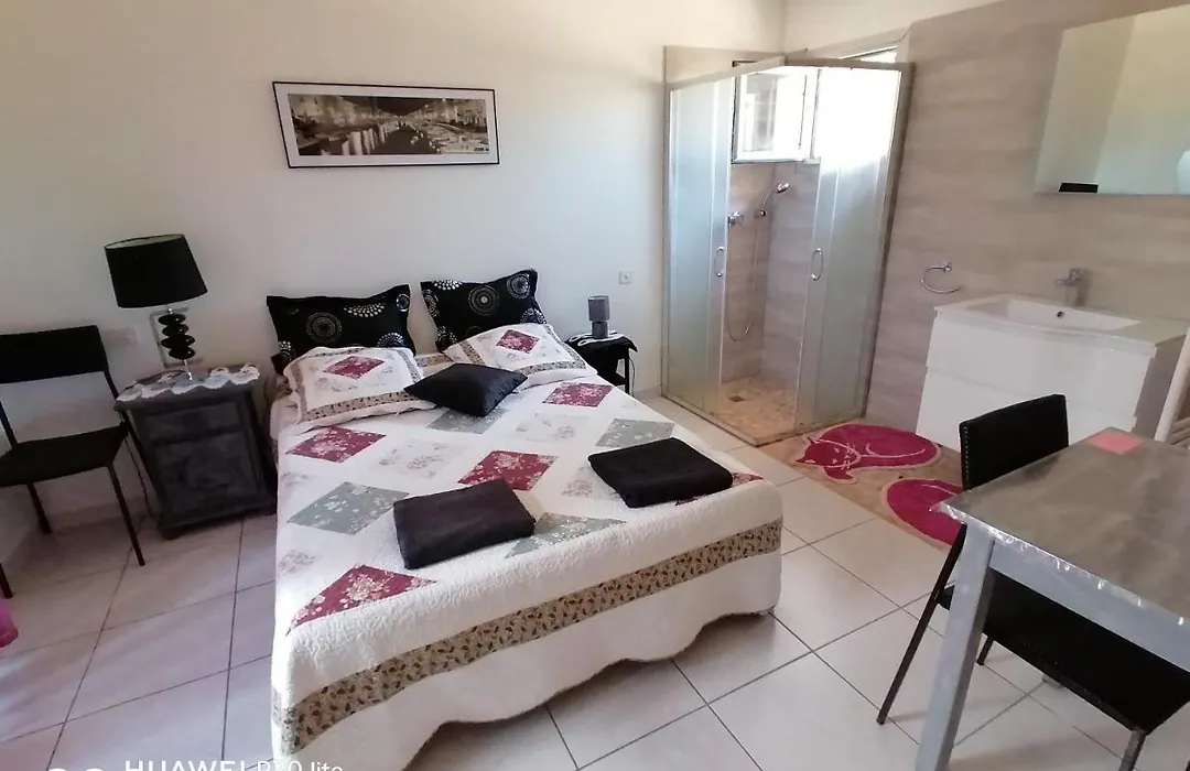 Grande chambre dans villa proche de la plage-1