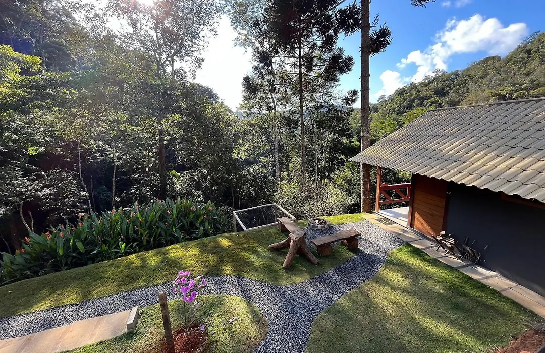 Sítio Balango Seu refúgio em Domingos Martins Cabanas somente para casais-1