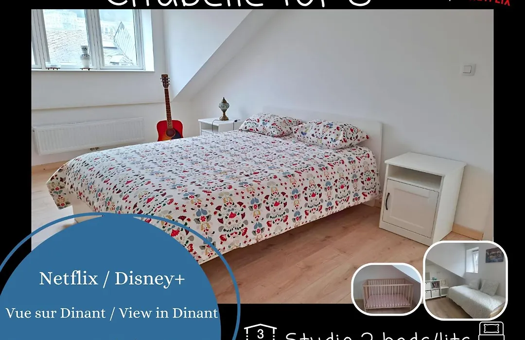 Ô Reflets - Citabelle for 3 - Studio 2 beds view Citadelle-1