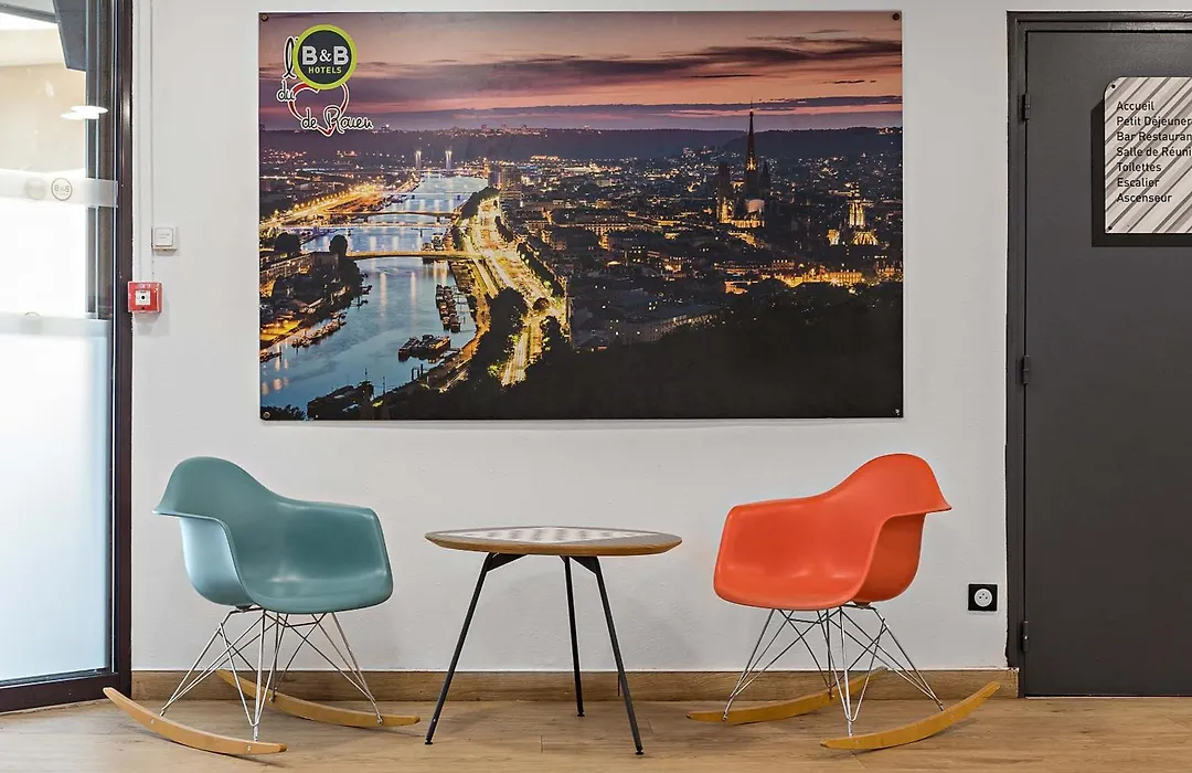 B&B HOTEL Rouen Centre Rive Droite-1