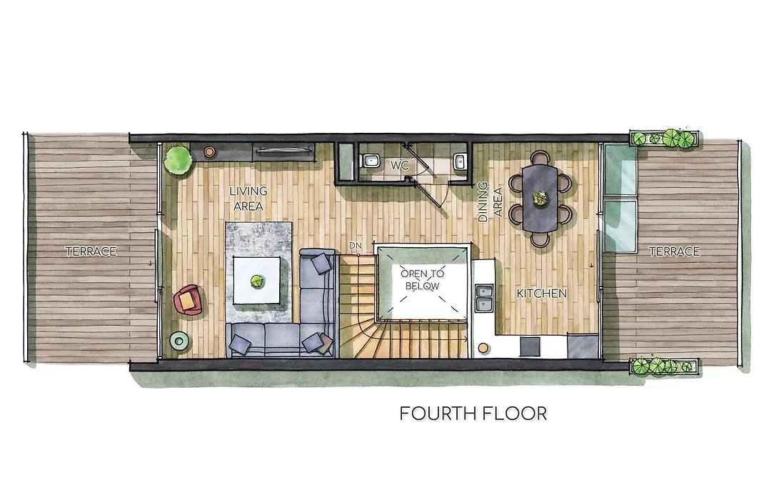 12, Apartments, 4-6 Pers, Central, Stunning View, Near Supermarket & Public Transport-1