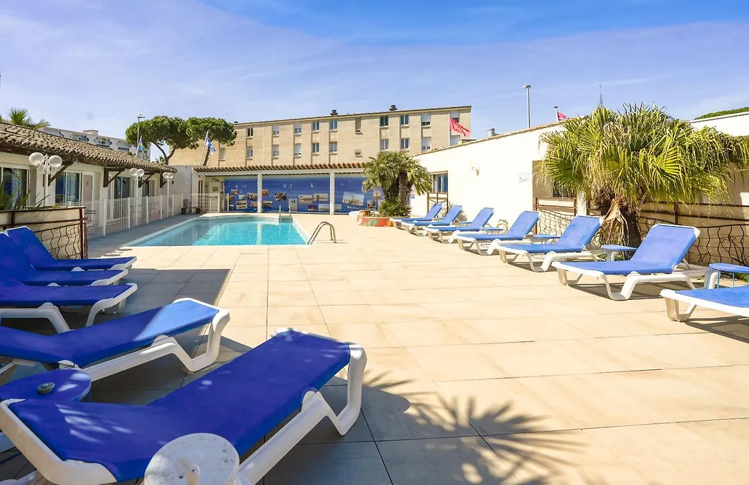 Amerique Hotel Palavas - Piscine - Plage-1