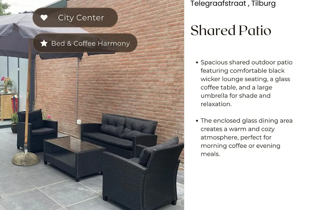 Hotspot location, wifi, bed en koffie Harmony-1