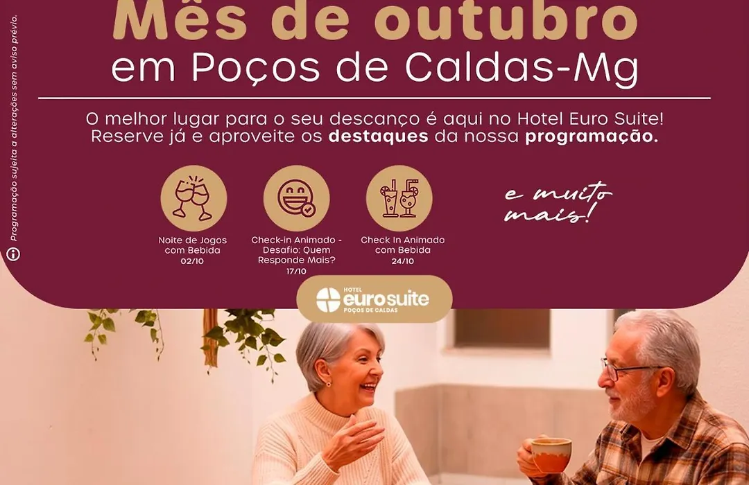 Hotel Euro Suite Poços de Caldas By Nacional Inn-1