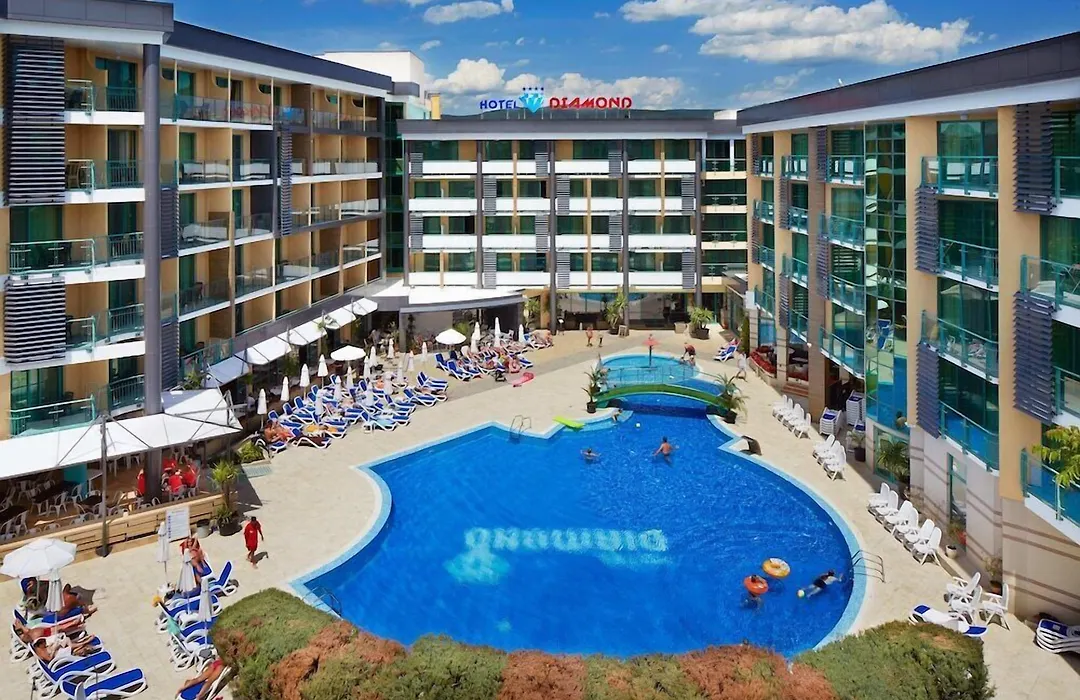 Diamond Hotel Sunny Beach - Free Parking-1