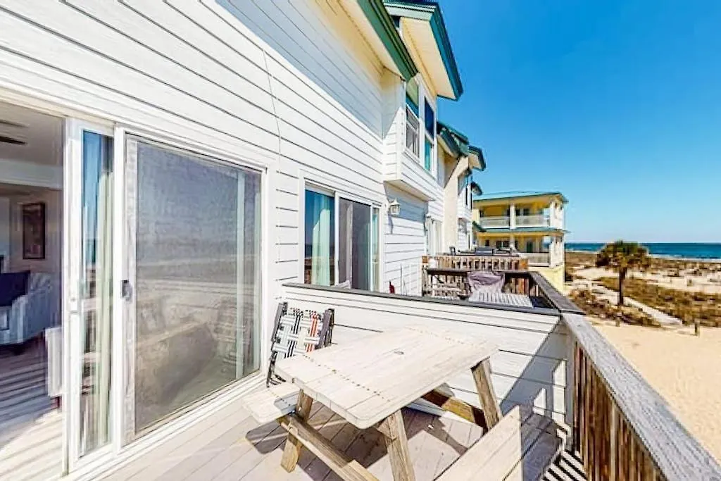Oceanfront Townhome With A Lovely Ocean View Washer Dryer And Central Ac-1