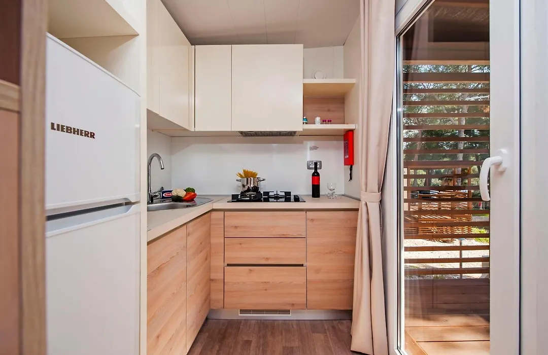 Eurocamp Mobile Homes At Campsite Porton Nature Hideouts-1