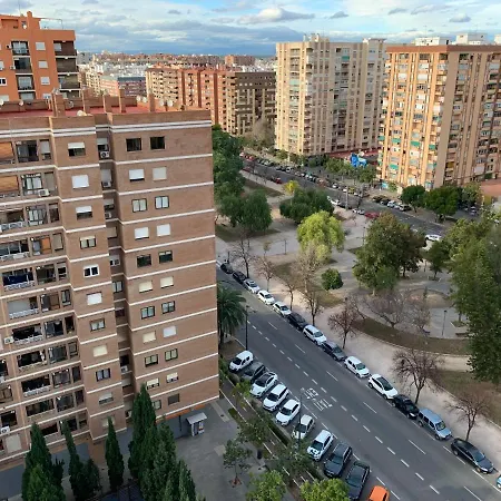 Habitación con cama doble, piso compartido en Avenida Blasco Ibáñez-2