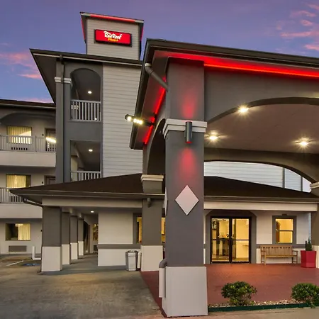 Red Roof Inn Plus + Galveston - Beachfront-3