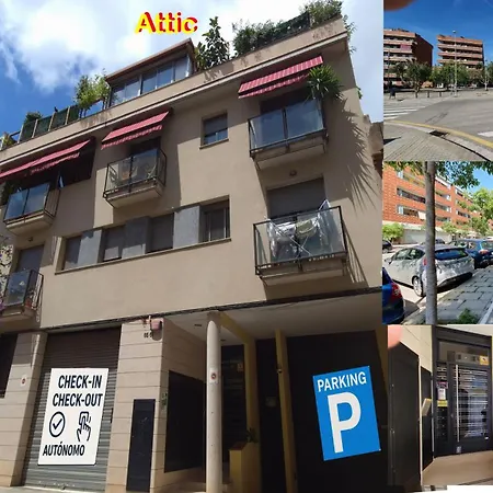 Attic,Terrace & Bbq, Airport 15 Min, Cruise-Port 30 Min, Facil Enlace Metro Barcelona-3