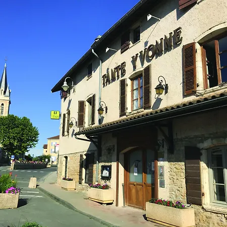 Logis Hôtel Tante Yvonne&son restaurant semi-gastronomique - Lyon Nord-2