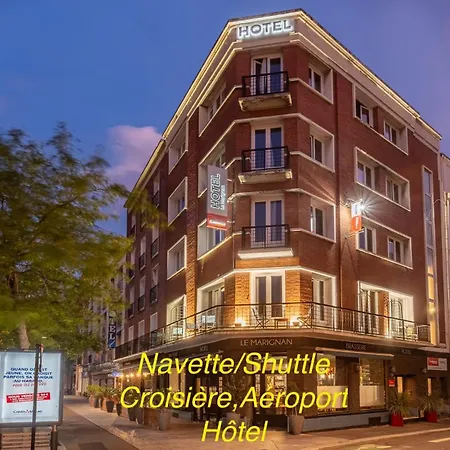 The Originals Boutique, Hôtel Le Marignan,Le Havre Centre Gare-3