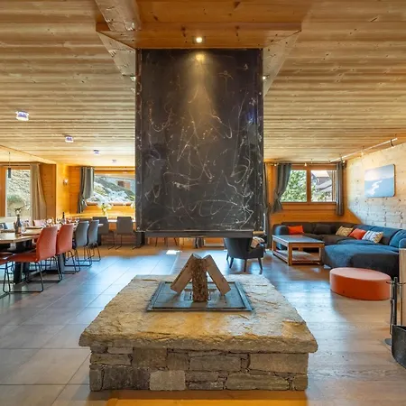 Chalet Virolet Jacuzzi Hammam Cheminée 15 personnes max-3