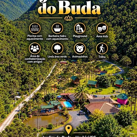 Pousada Jardim do Buda com Café e Piscina-2
