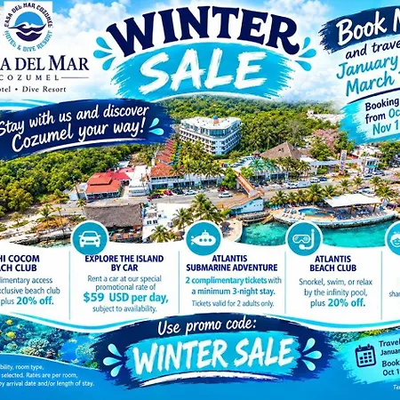 Casa Del Mar Cozumel Hotel & Dive Resort With Free Access To An Exclusive Beach Club-2