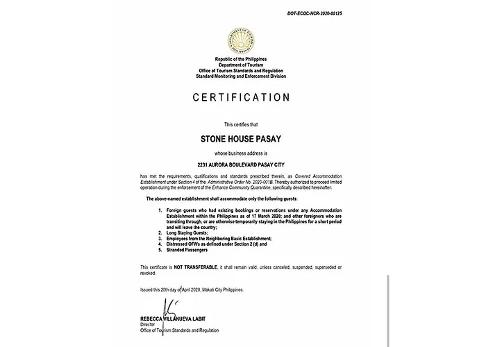 Stone House Hotel Pasay