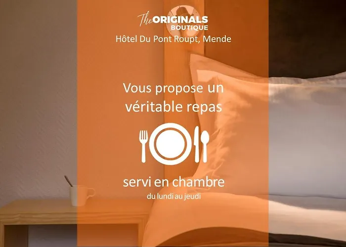 The Originals Boutique, Hotel Du Pont Roupt, Mende