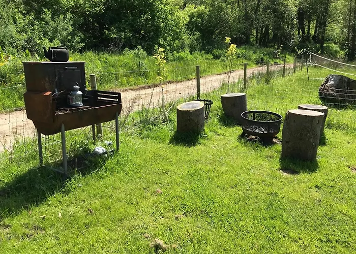 Shepherds Huts Ham Hill, 2 Double Beds, Bathroom, Lounge, Diner, Kitchen, Love Dogs & Cats Looking Out To Lake And By Ham Hill Country Park Plus Parking For Large Vehicles Available Also Great Deals On Workers Long Term This Is The Place To Relax And