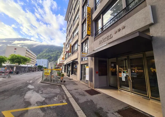 Hotel De La Poste Martigny - City Center
