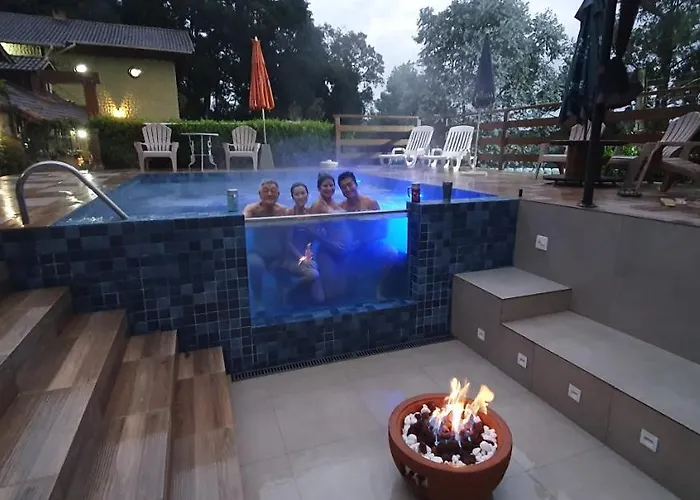 Hortensias Pousada Boutique - Piscina Aquecida 37 Graus e Fire Pit a Gas - Aceita PET