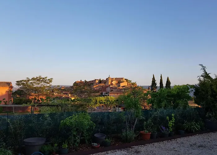 Chambre du sentier des ocres Roussillon en Isere